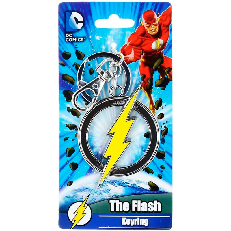 Marvel Flash logo klíčenka 6 cm fotografii produktu