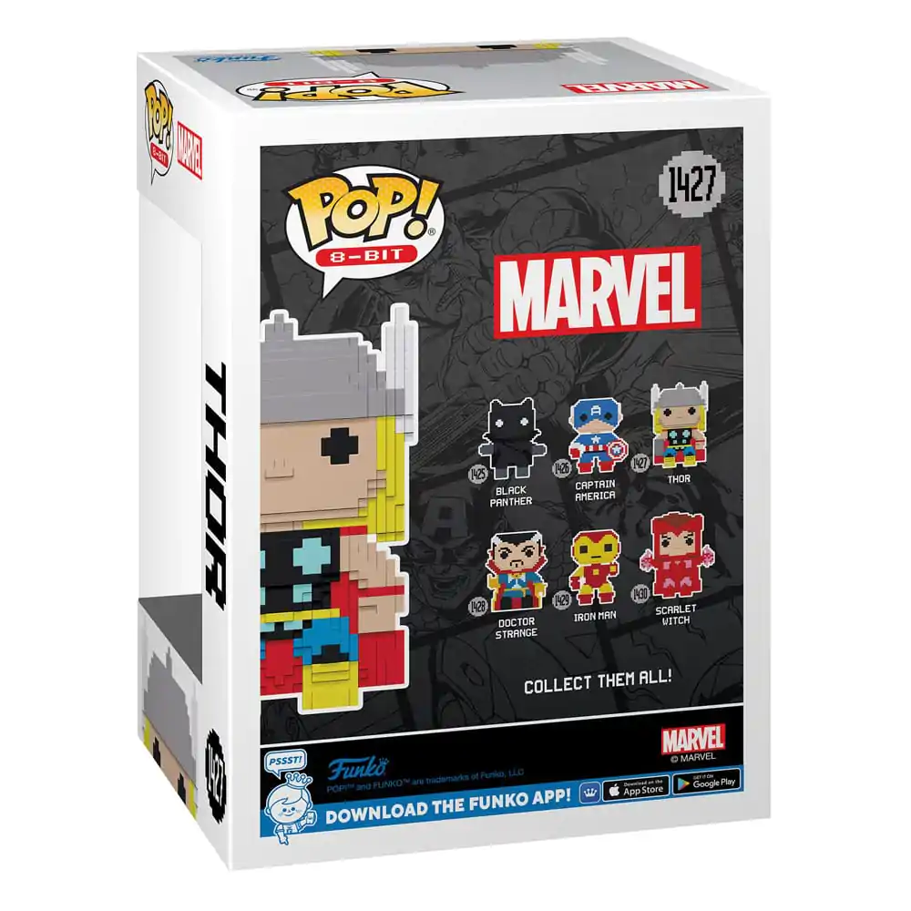 Marvel Funko POP! 8-Bit Vinylová Figurka Thor 9 cm fotografii produktu