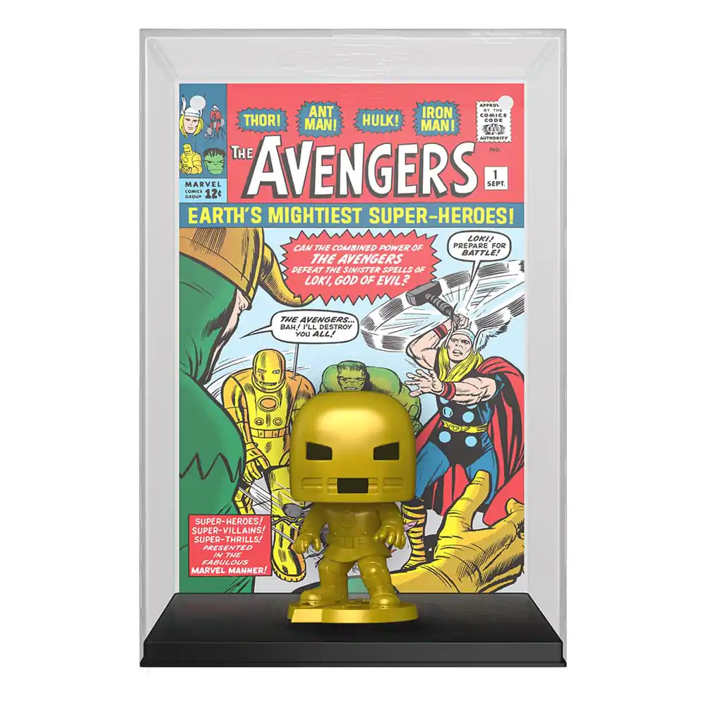 Marvel Funko POP! Figurka z vinylu obálka komiksu Avengers #1 fotografii produktu
