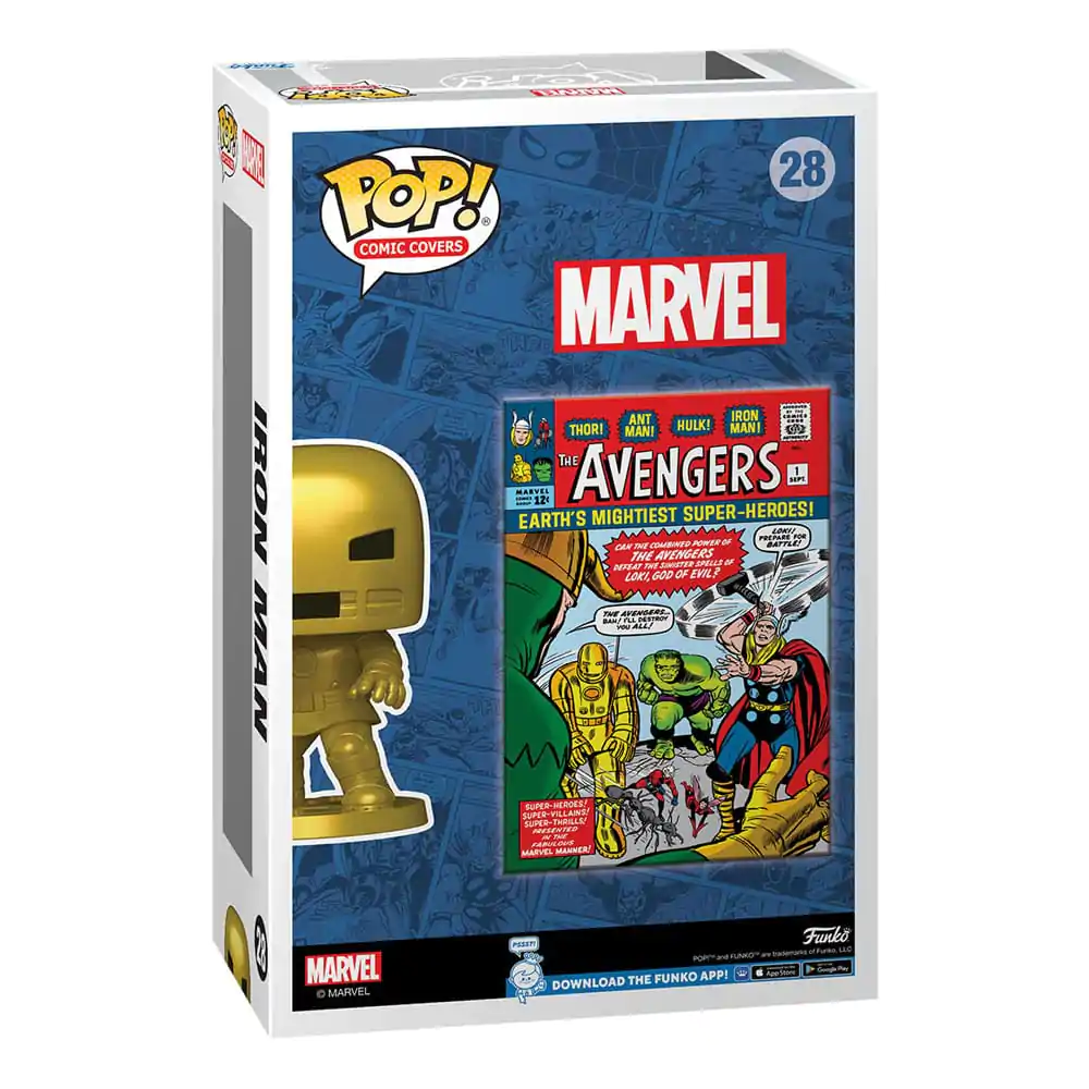 Marvel Funko POP! Figurka z vinylu obálka komiksu Avengers #1 fotografii produktu