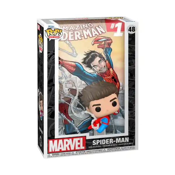 Marvel POP! Figurka z vinylu s obálkou komiksu The Amazing Spider-Man #1 9 cm fotografii produktu