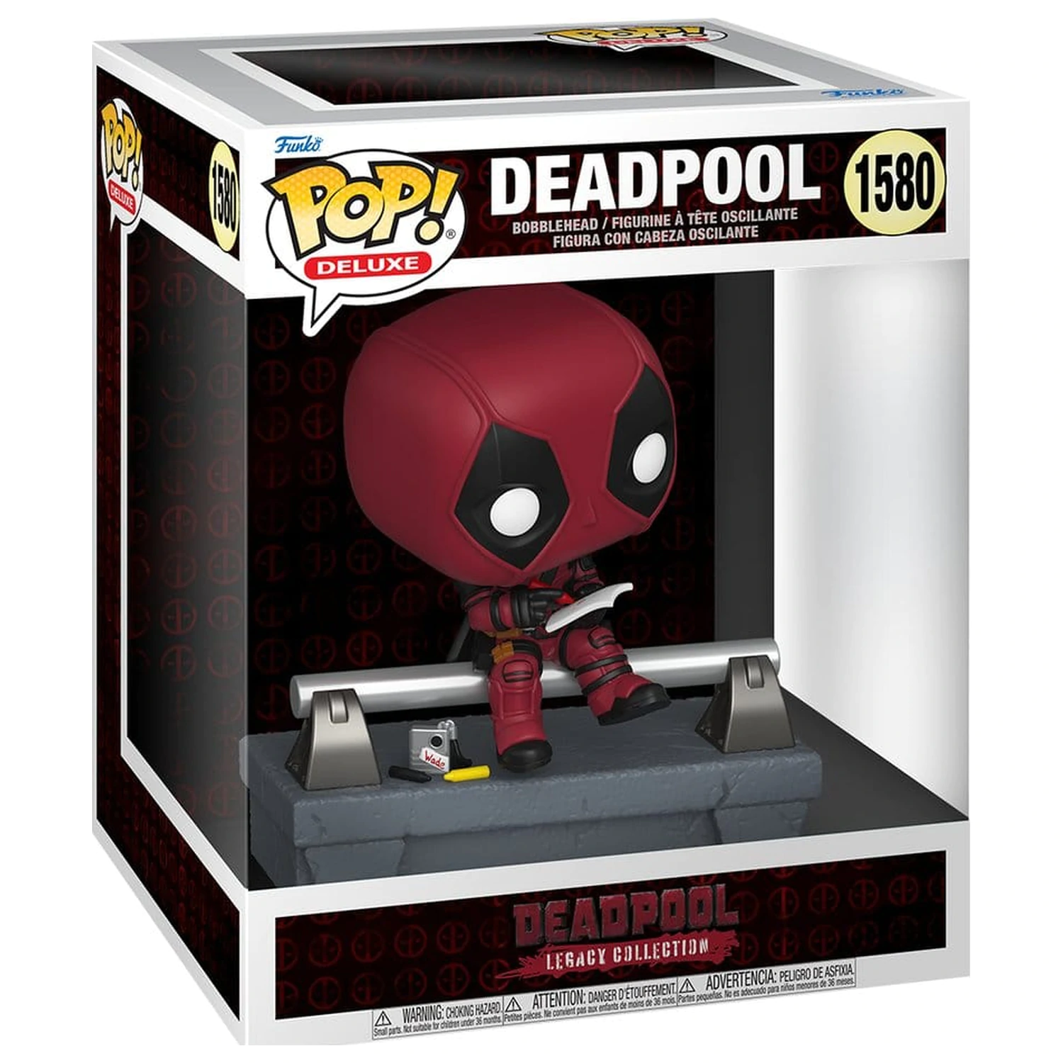 Marvel Funko POP! Deluxe vinylová figurka Deadpool on Bridge 9 cm fotografii produktu