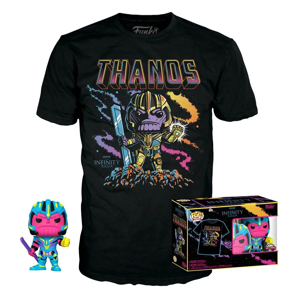 Marvel Funko POP figurka a tričko box Thanos (BKLT) fotografii produktu
