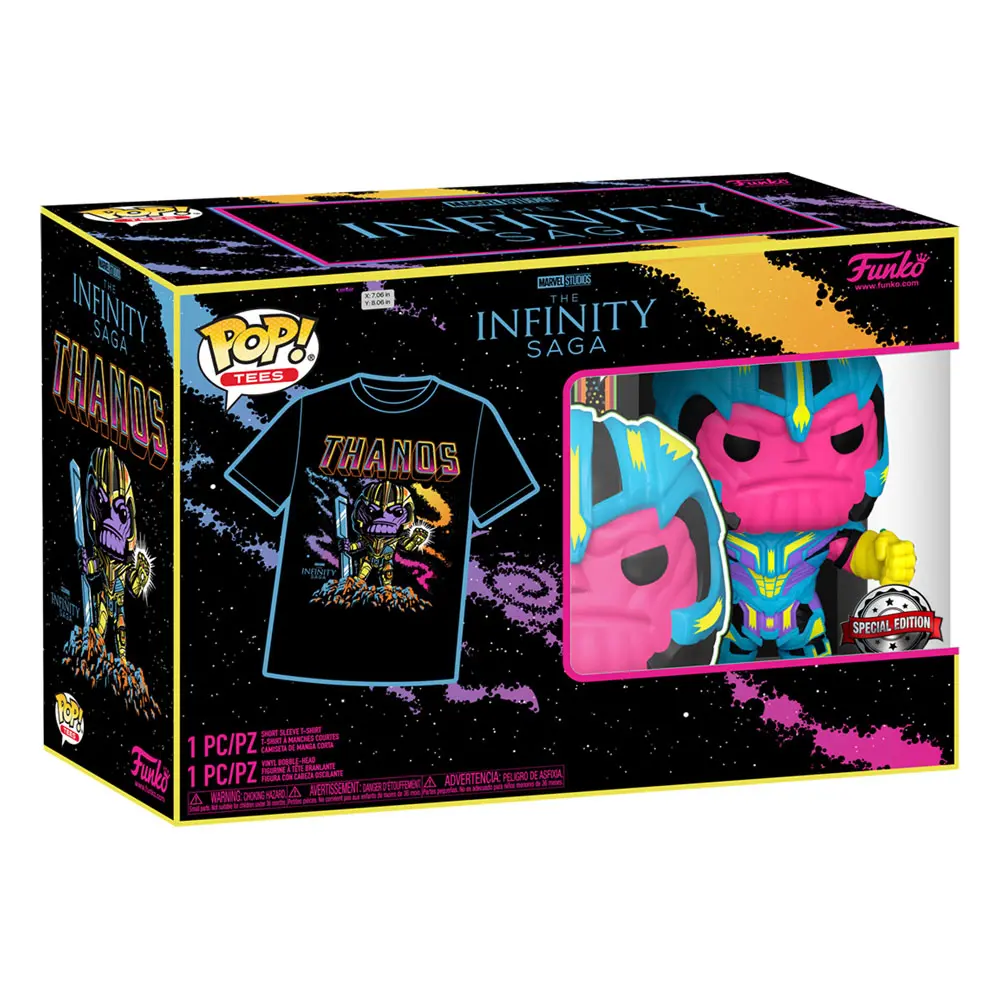 Marvel Funko POP figurka a tričko box Thanos (BKLT) fotografii produktu
