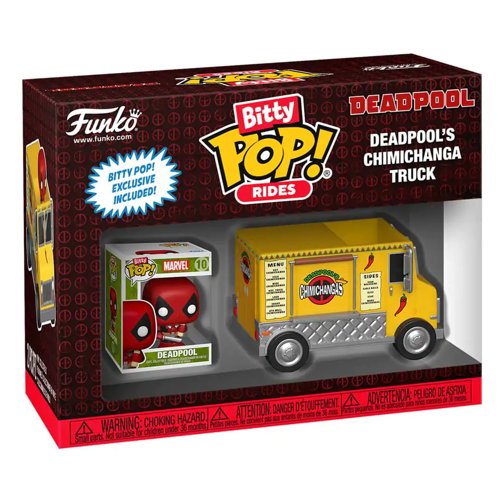 Marvel Funko POP! Rides Vinyl Figure Deadpool s Chimichanga Truck 2,5 cm fotografii produktu