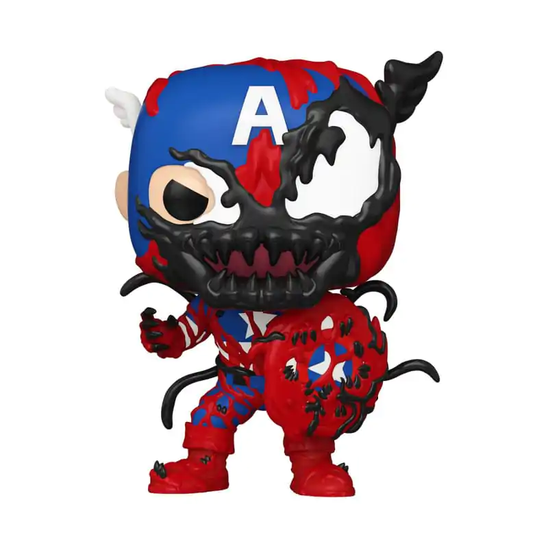 Marvel Funko POP! Vinylová figurka Carnageized - Captain America 9 cm fotografii produktu