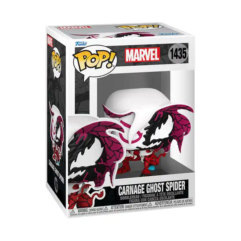 Marvel Funko POP! Vinylová figurka Carnageized - Ghost Spider 9 cm fotografii produktu