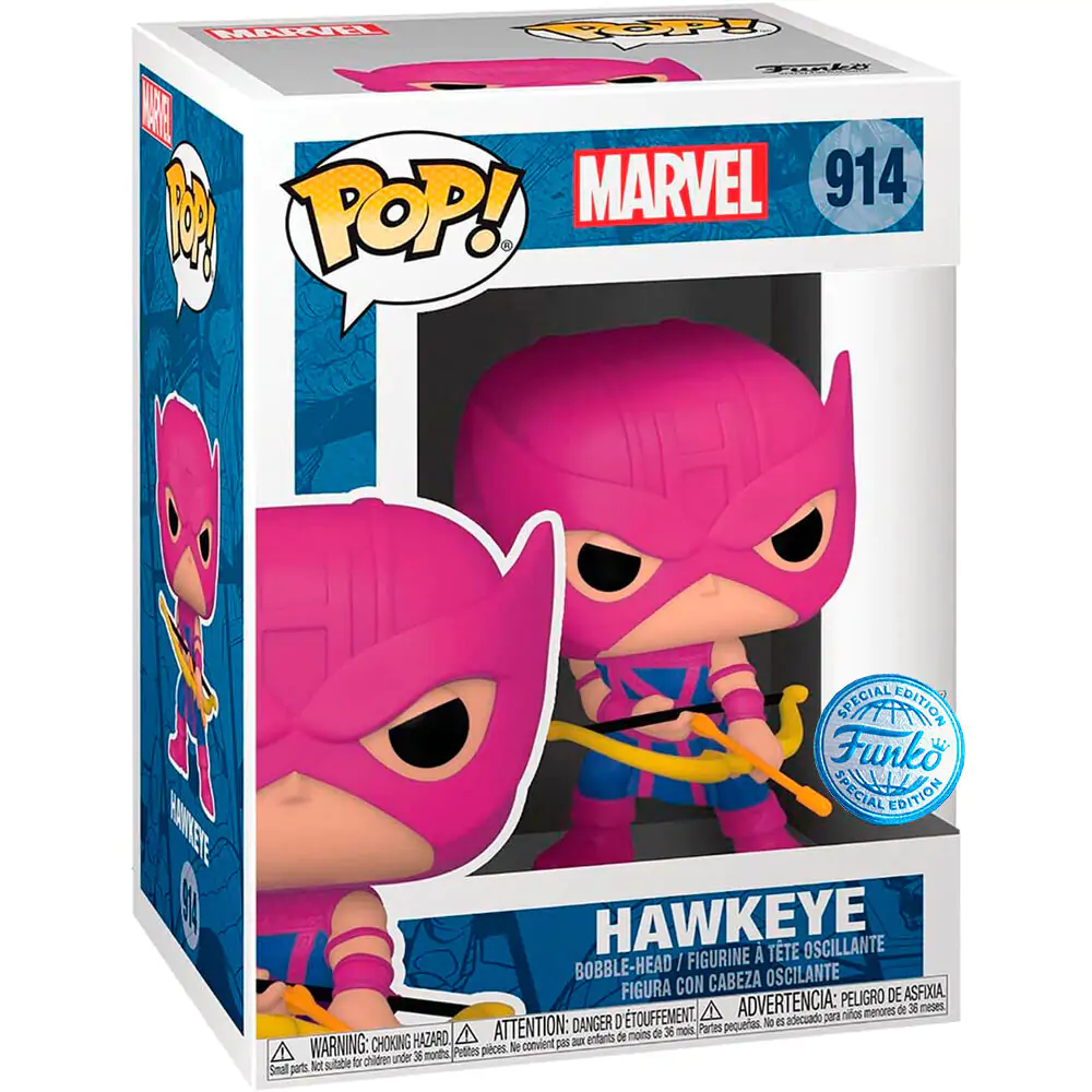 Marvel POP! Vinyl Figurka Klasický Hawkeye PX Exclusive 9 cm fotografii produktu