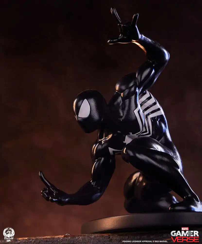 Marvel Gamerverse Classics PVC soška 1/10 Spider-Man (Black Suit Edition) 13 cm fotografii produktu