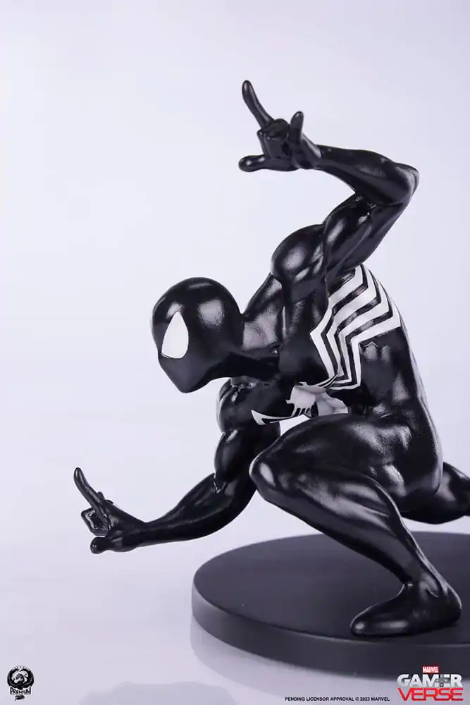 Marvel Gamerverse Classics PVC soška 1/10 Spider-Man (Black Suit Edition) 13 cm fotografii produktu