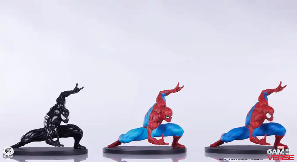 Marvel Gamerverse Classics PVC soška 1/10 Spider-Man (Black Suit Edition) 13 cm fotografii produktu