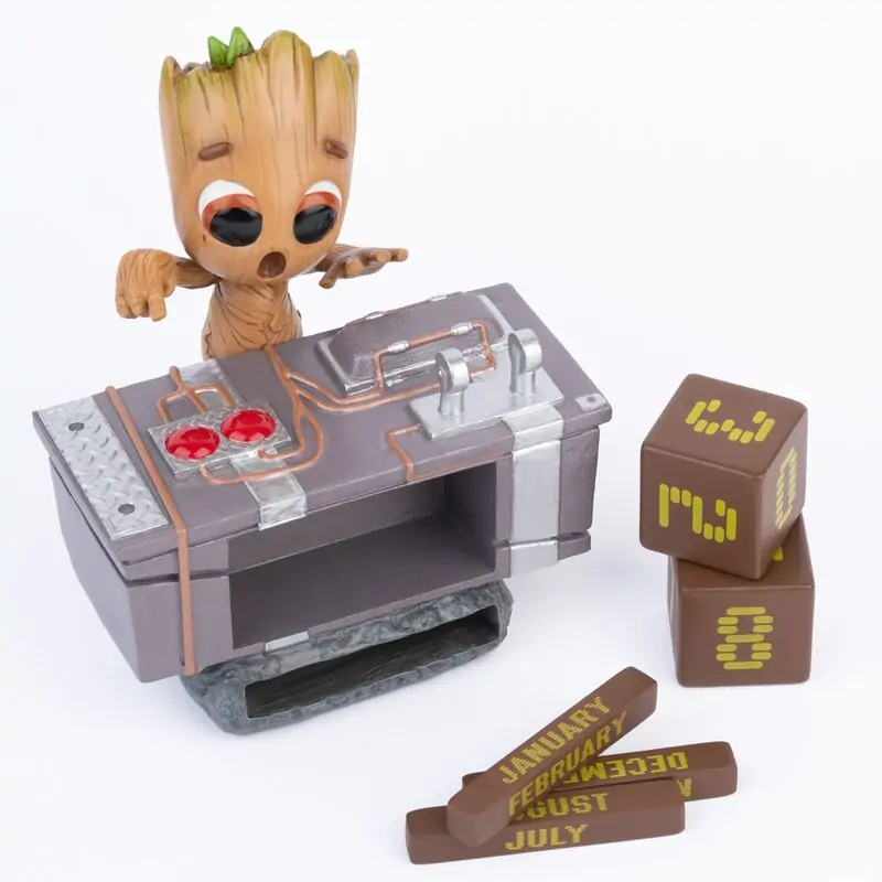 Marvel Guardians of the Galaxy Groot tlačítko smrti 3D věčný kalendář fotografii produktu