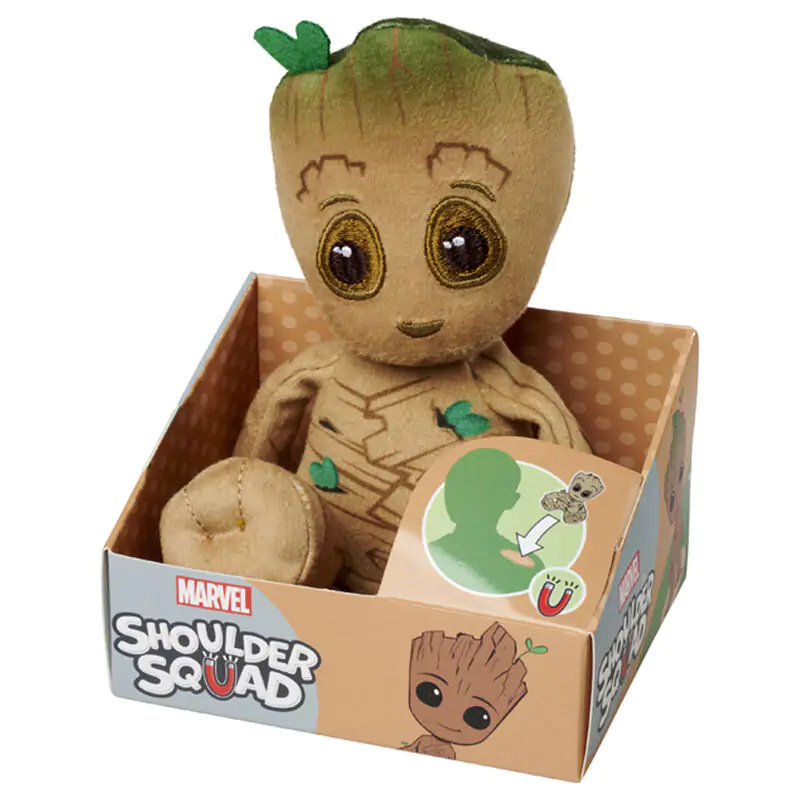Marvel Guardians of the Galaxy Groot plyšová hračka na rameno 12 cm fotografii produktu