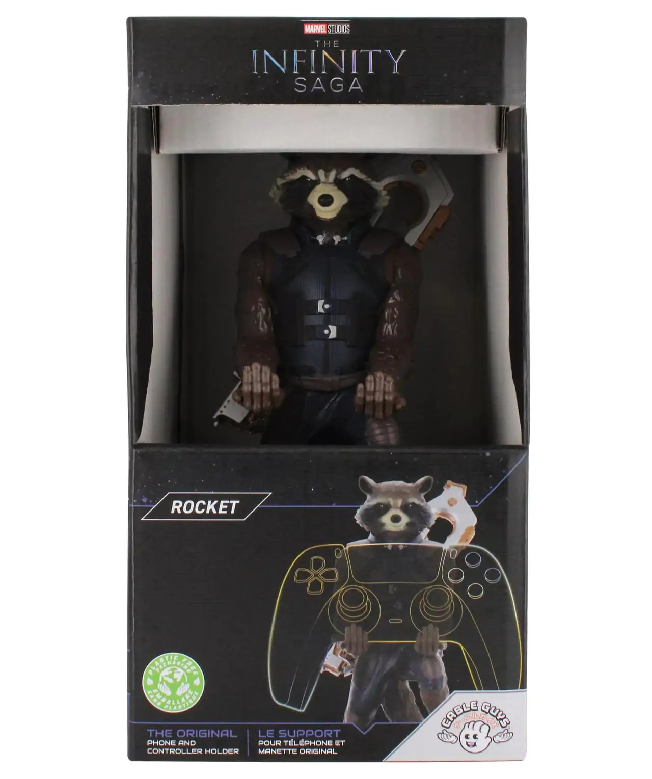 Marvel Guardians of the Galaxy Rocket Raccoon upínací držák Cable guy 20cm fotografii produktu