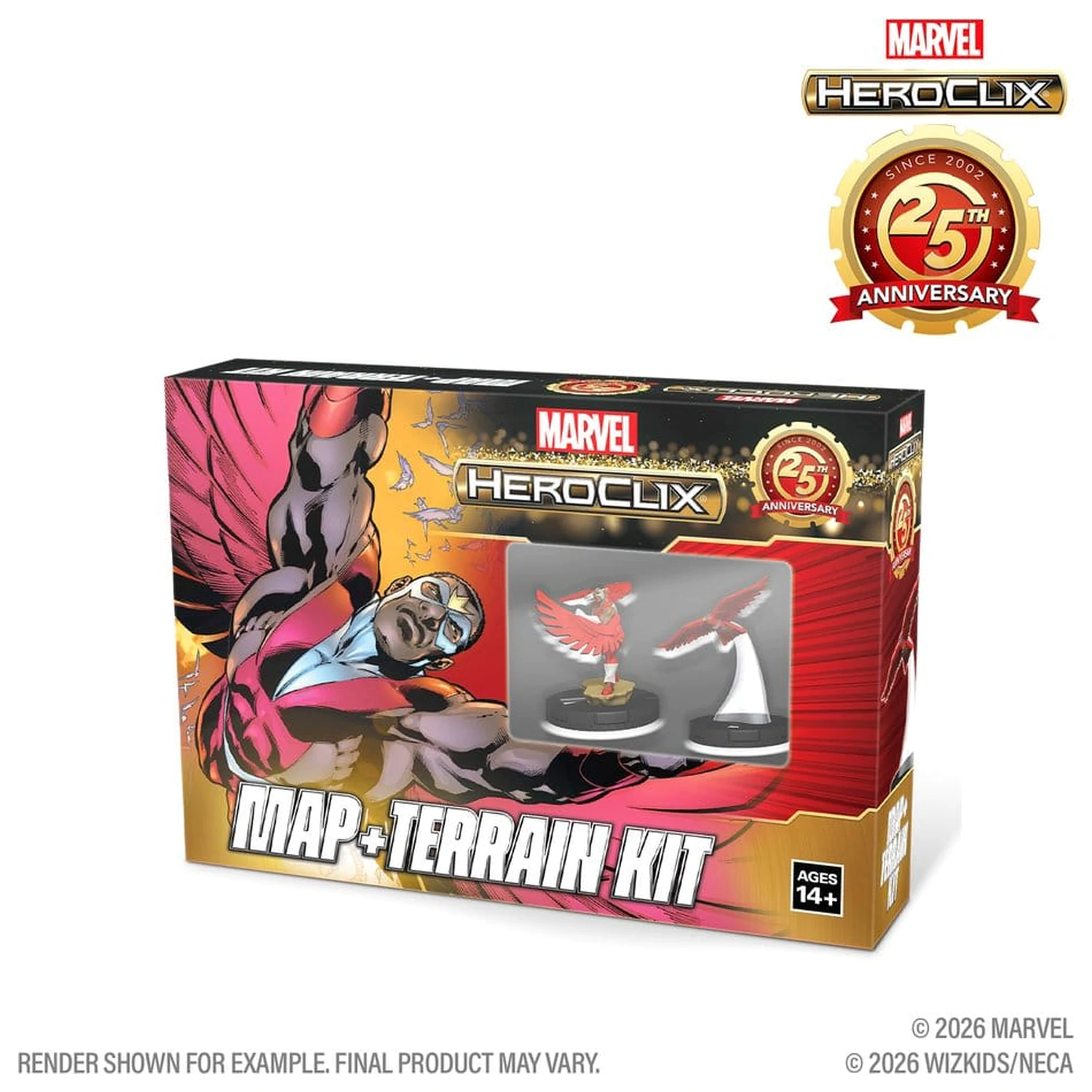 Marvel HeroClix: Sada s mapou a terénem k 25. výročí fotografii produktu