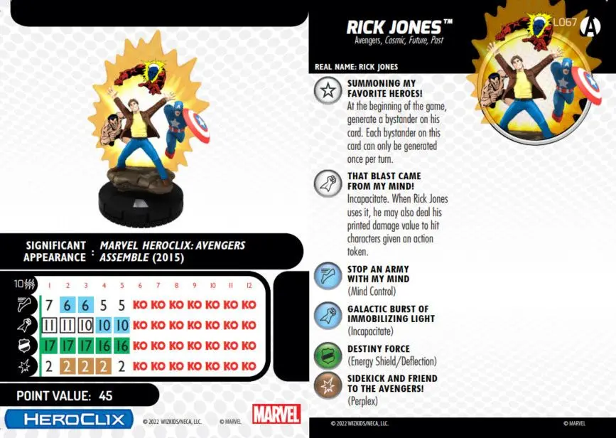 Marvel HeroClix: Avengers Forever Sada pro hraní doma fotografii produktu