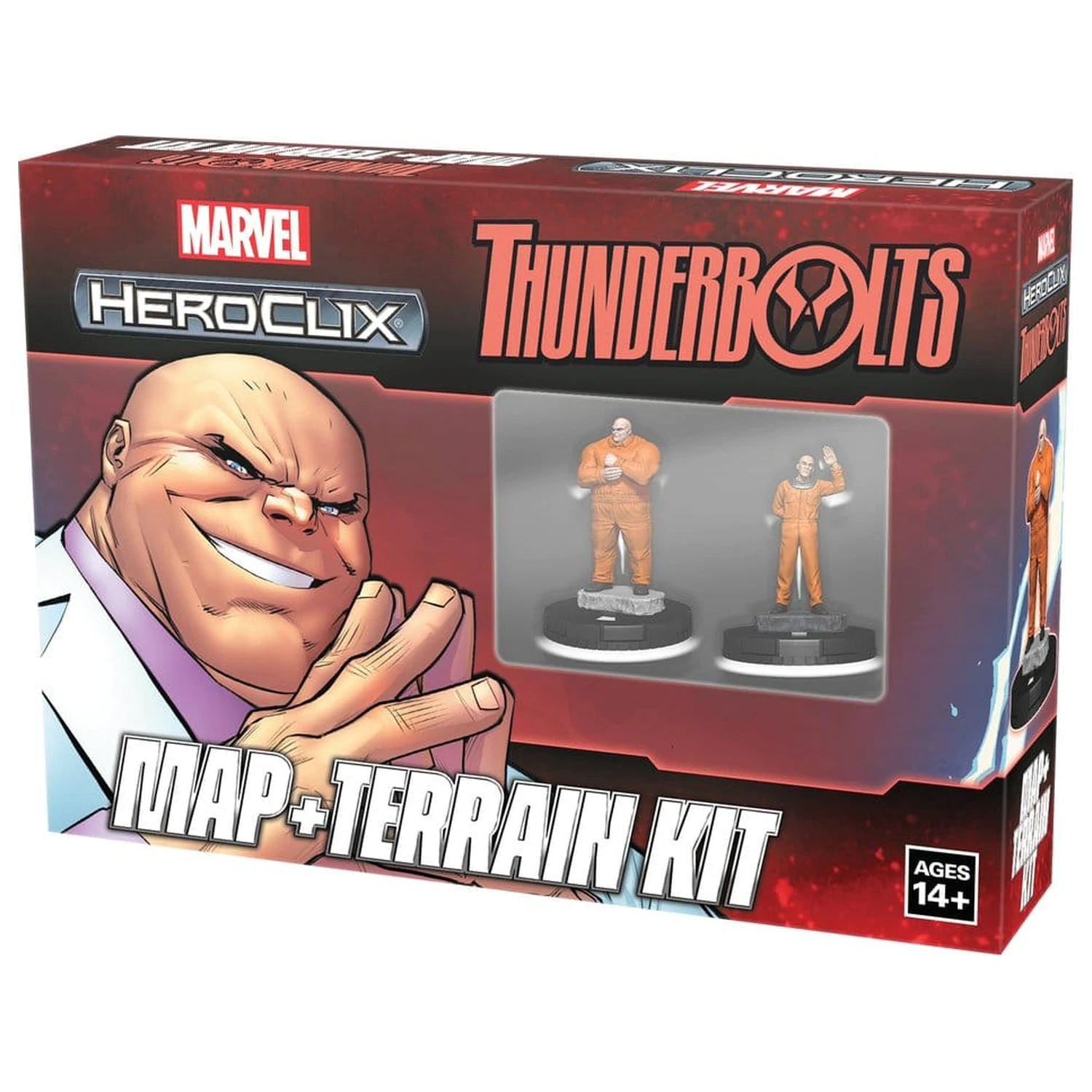 Marvel HeroClix: Thunderbolts Sada mapy a terénu Anglická verze fotografii produktu