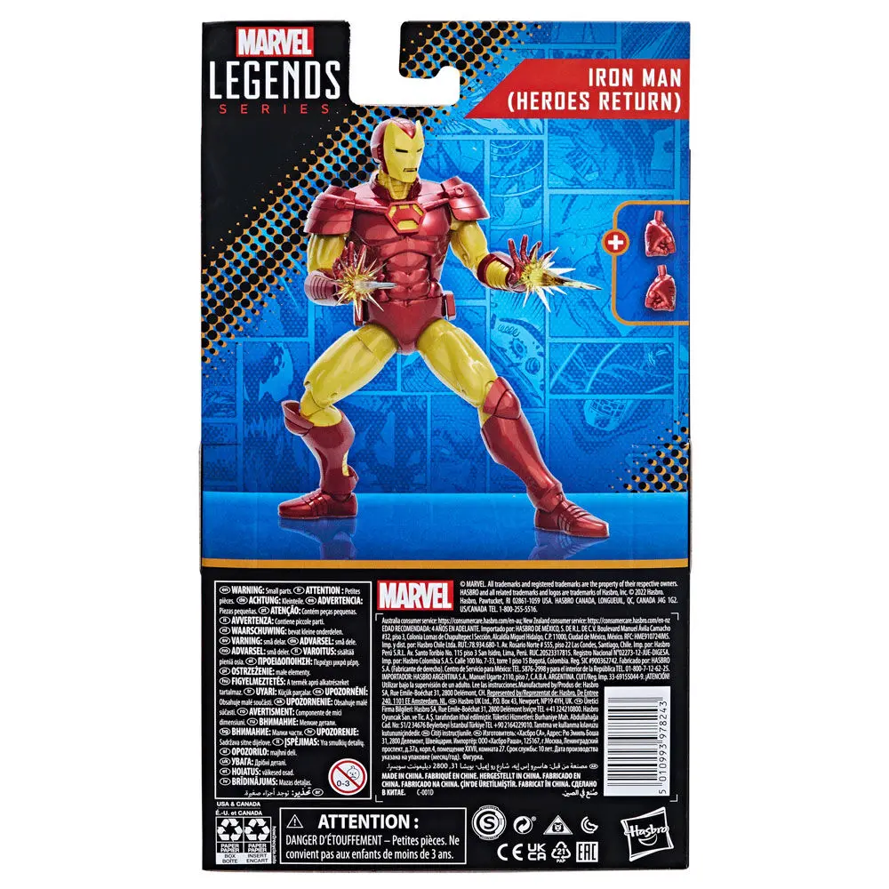 Akční figurka Marvel Legends Iron Man (Heroes Return) 15 cm fotografii produktu