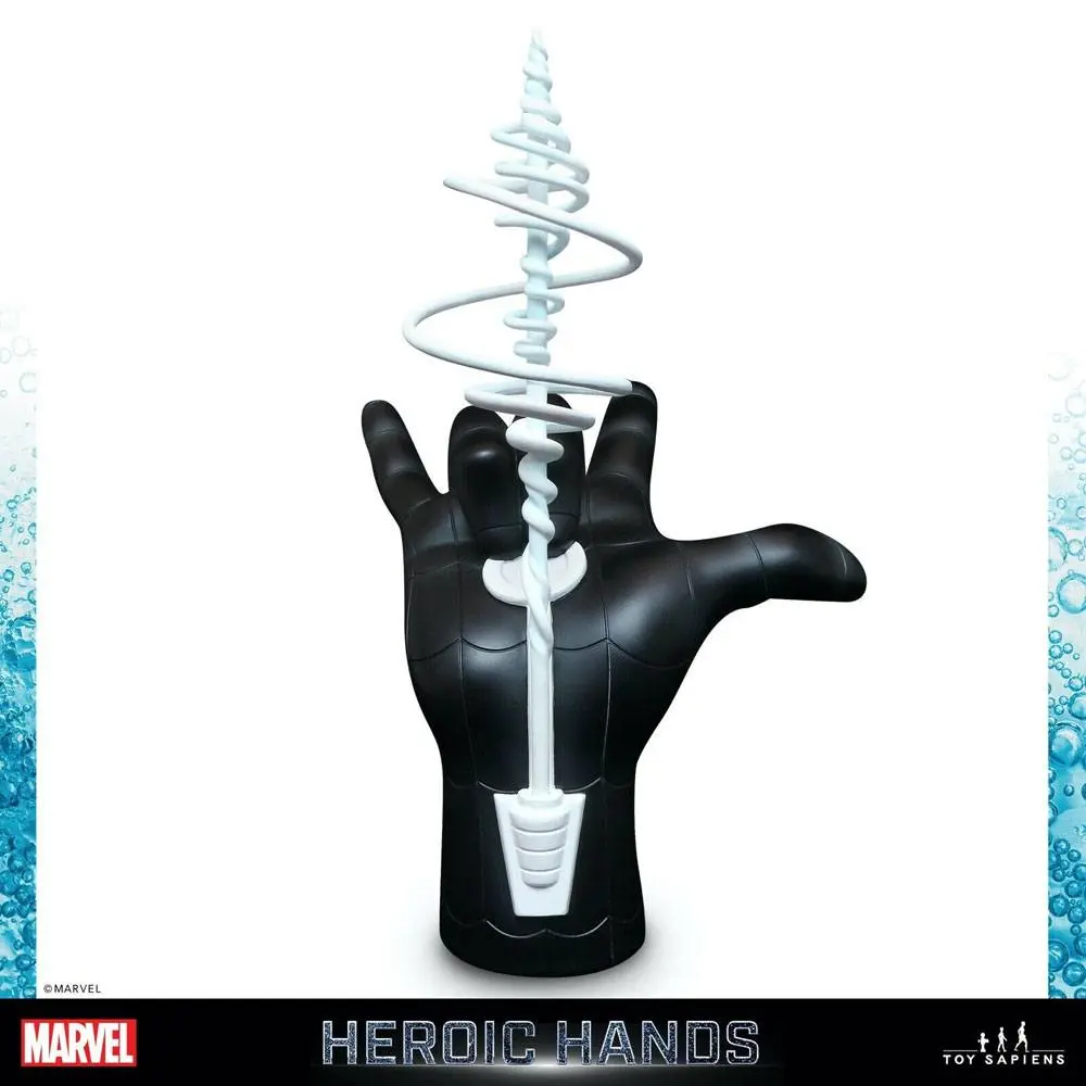 Marvel Heroic Hands Socha v životní velikosti #1B Spider-Man Black Suit 26 cm fotografii produktu