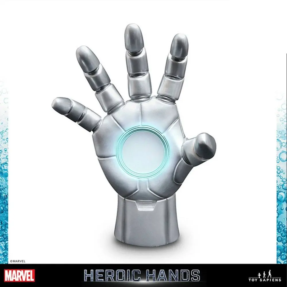 Marvel Heroic Hands socha v životní velikosti #2C Iron Man šedé brnění 23 cm fotografii produktu