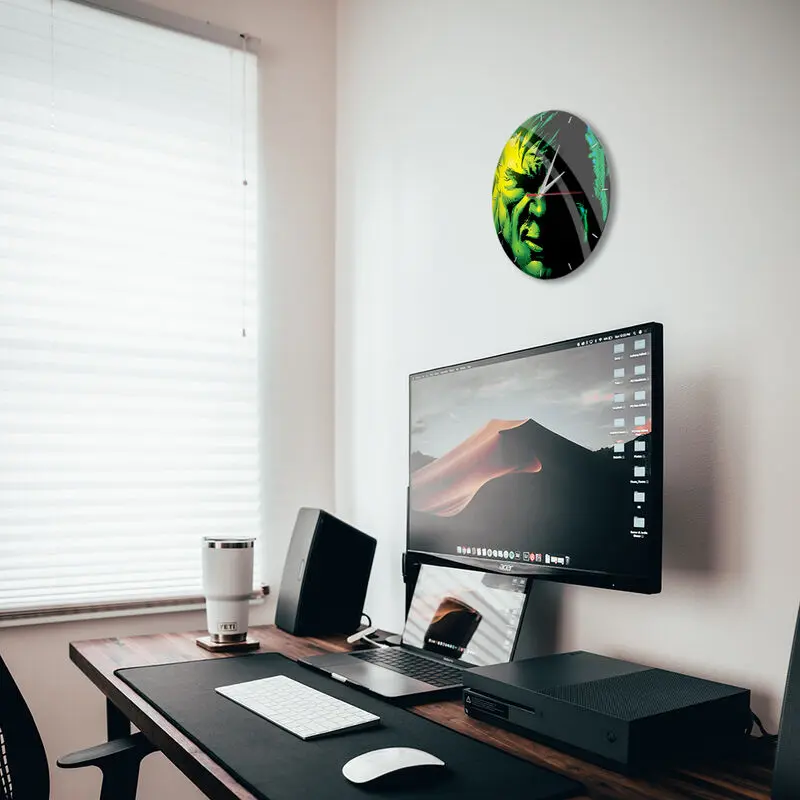 Marvel Hulk nástěnné hodiny fotografii produktu