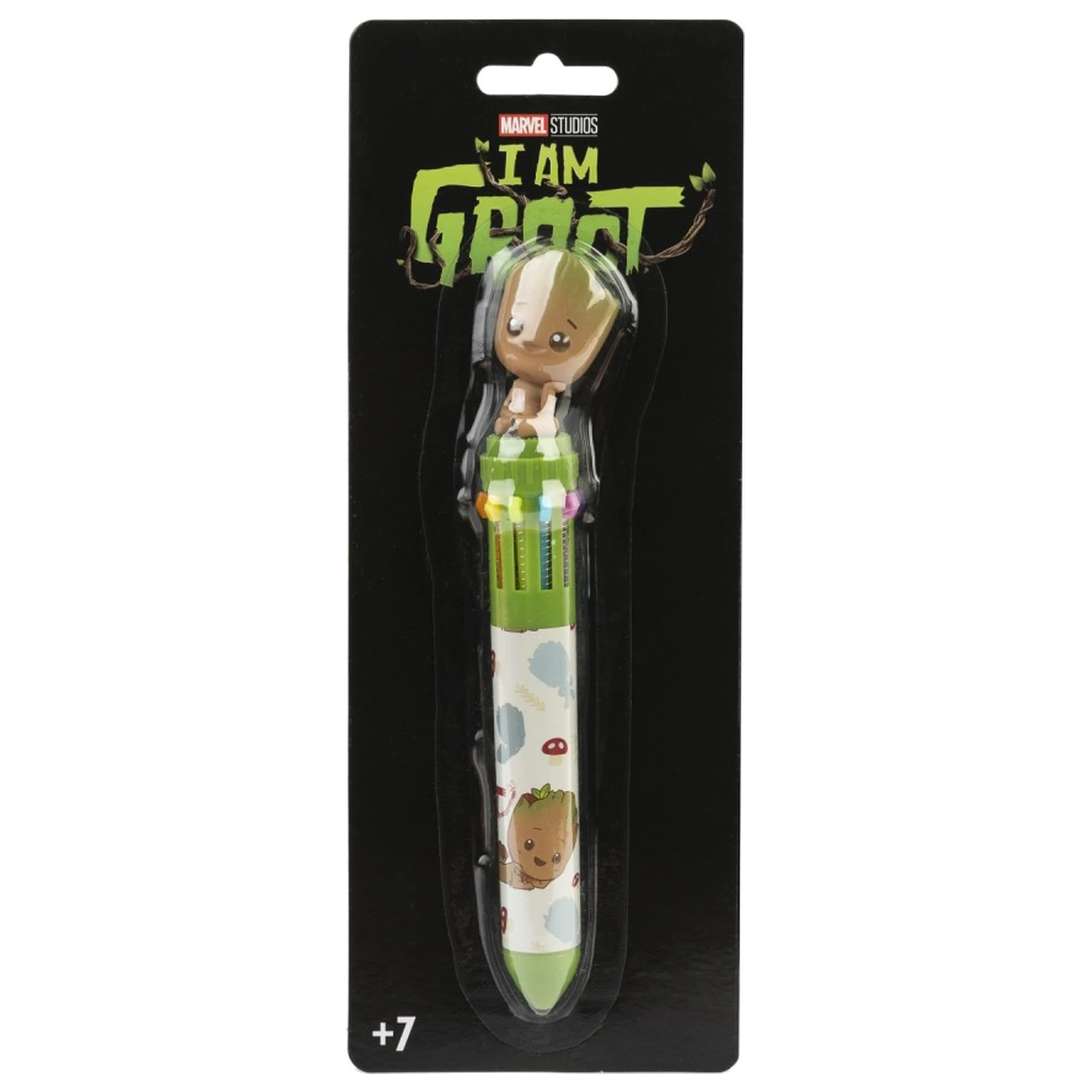 Marvel I Am Groot 10 barev 3D pero fotografii produktu
