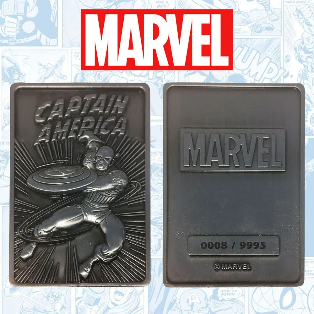 Marvel Ingot Captain America Limited Edition fotografii produktu