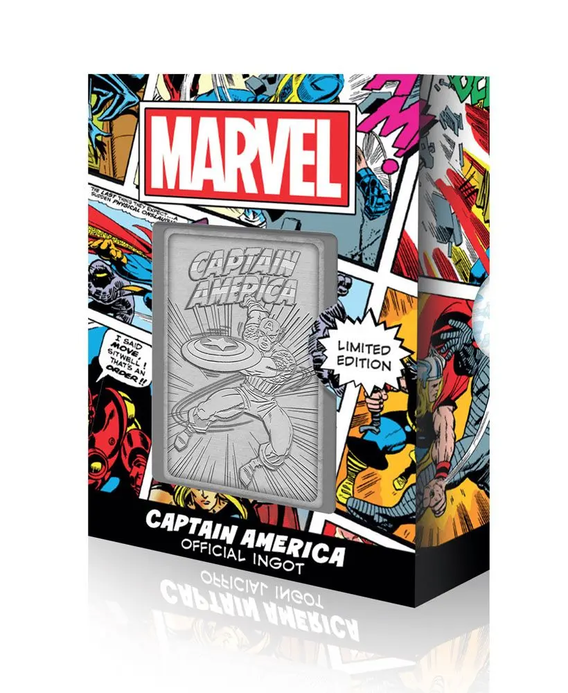 Marvel Ingot Captain America Limited Edition fotografii produktu