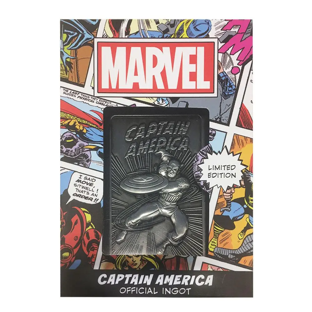 Marvel Ingot Captain America Limited Edition fotografii produktu