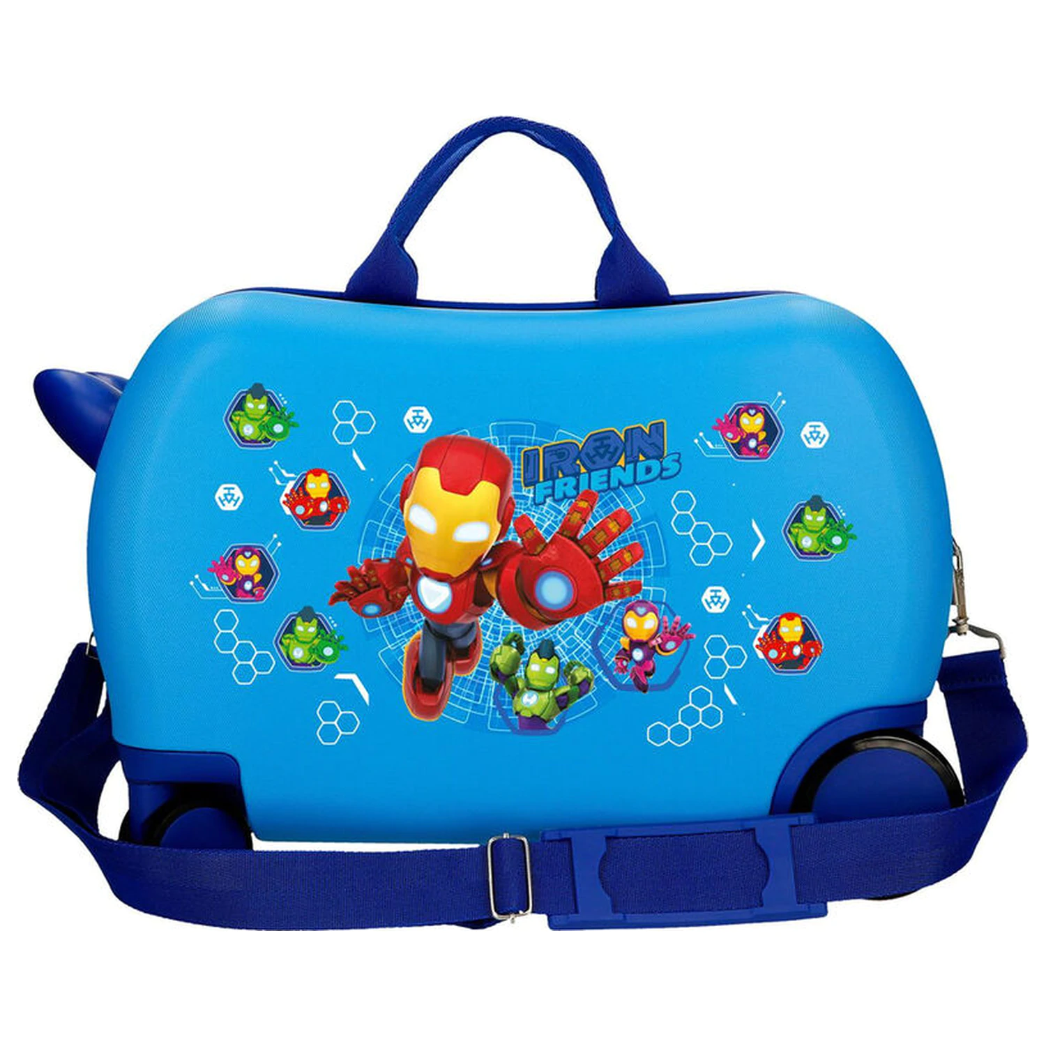 Marvel Iron Man a His Awesome Friends ABS cestovní kufr na kolečkách 45cm fotografii produktu