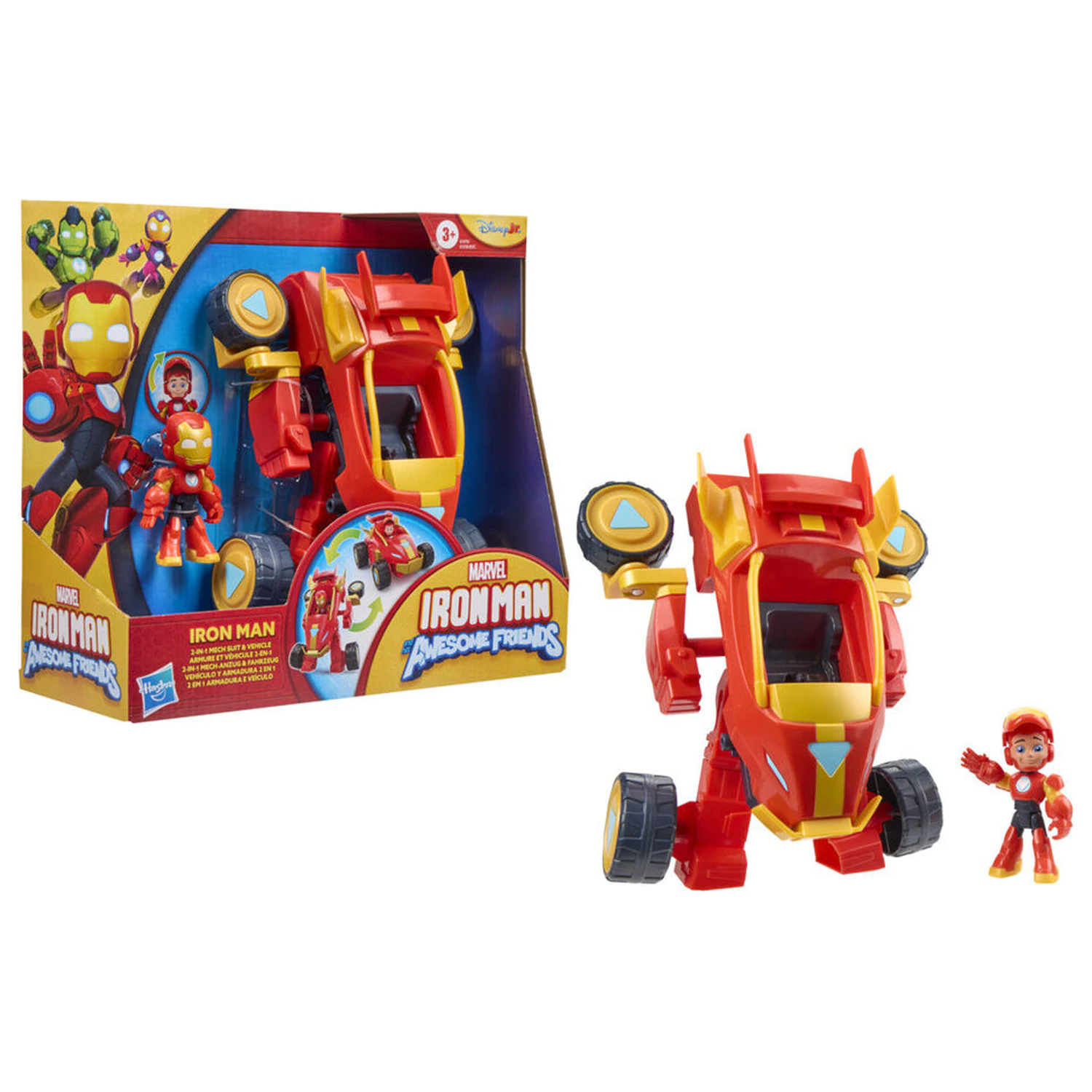 Marvel Iron Man And His Awesome Friends figurka a vozidlo fotografii produktu