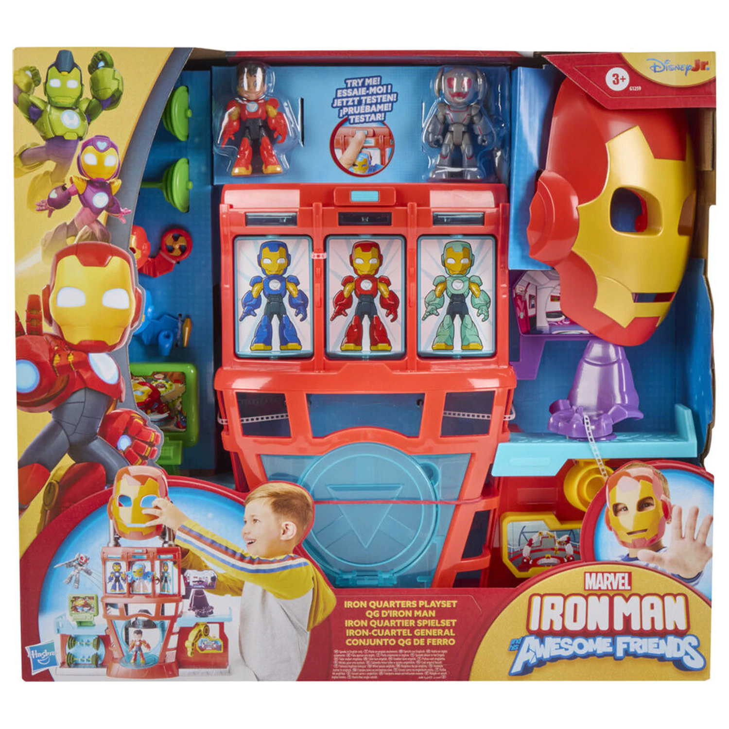 Marvel Iron Man a jeho úžasní kamarádi: playset centrály fotografii produktu