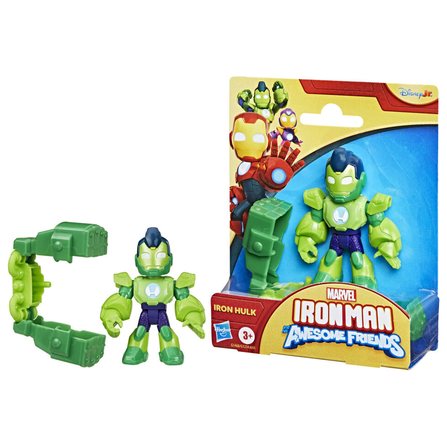 Marvel Iron Man And His Awesome Friends Iron Hulk figurka 7 cm fotografii produktu