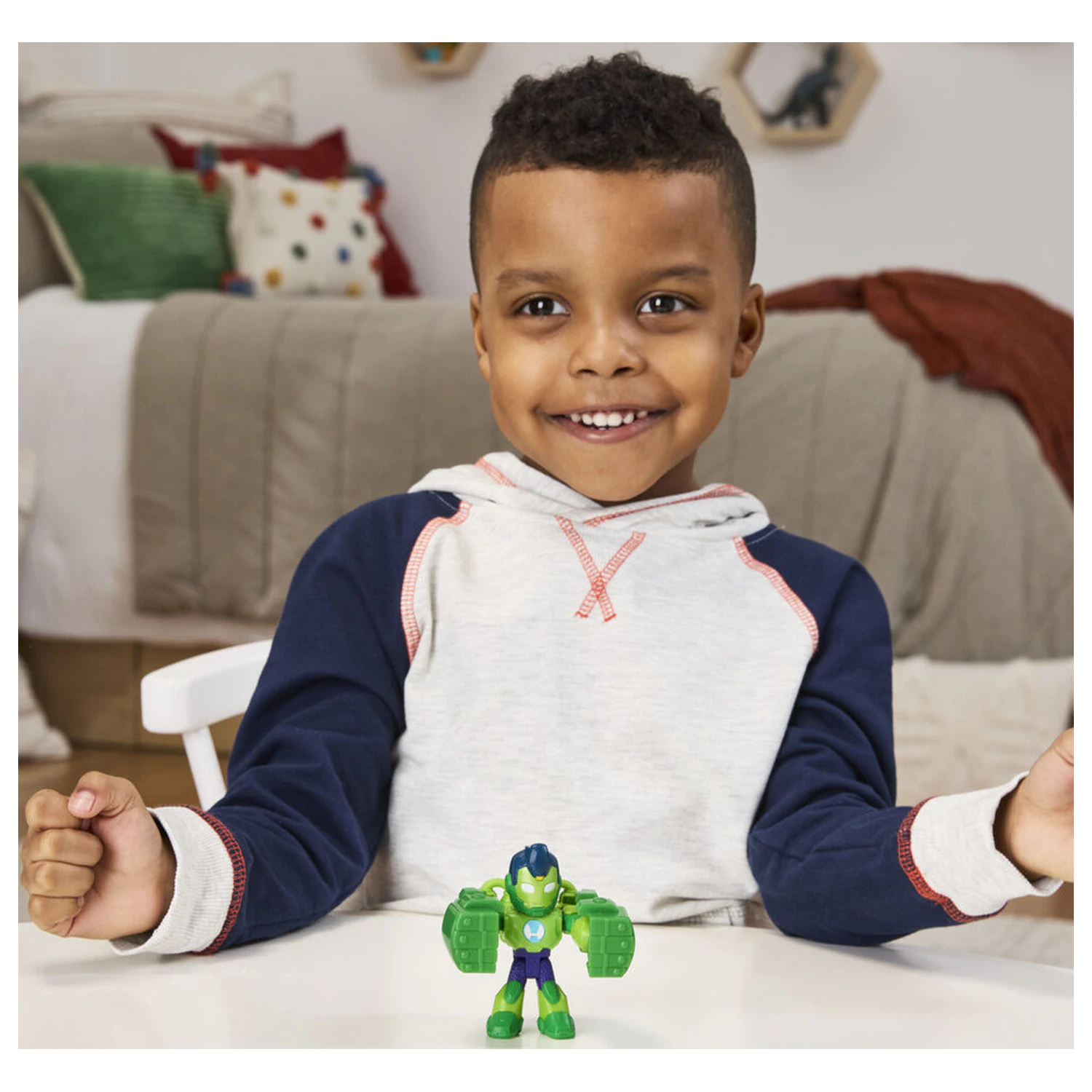 Marvel Iron Man And His Awesome Friends Iron Hulk figurka 7 cm fotografii produktu