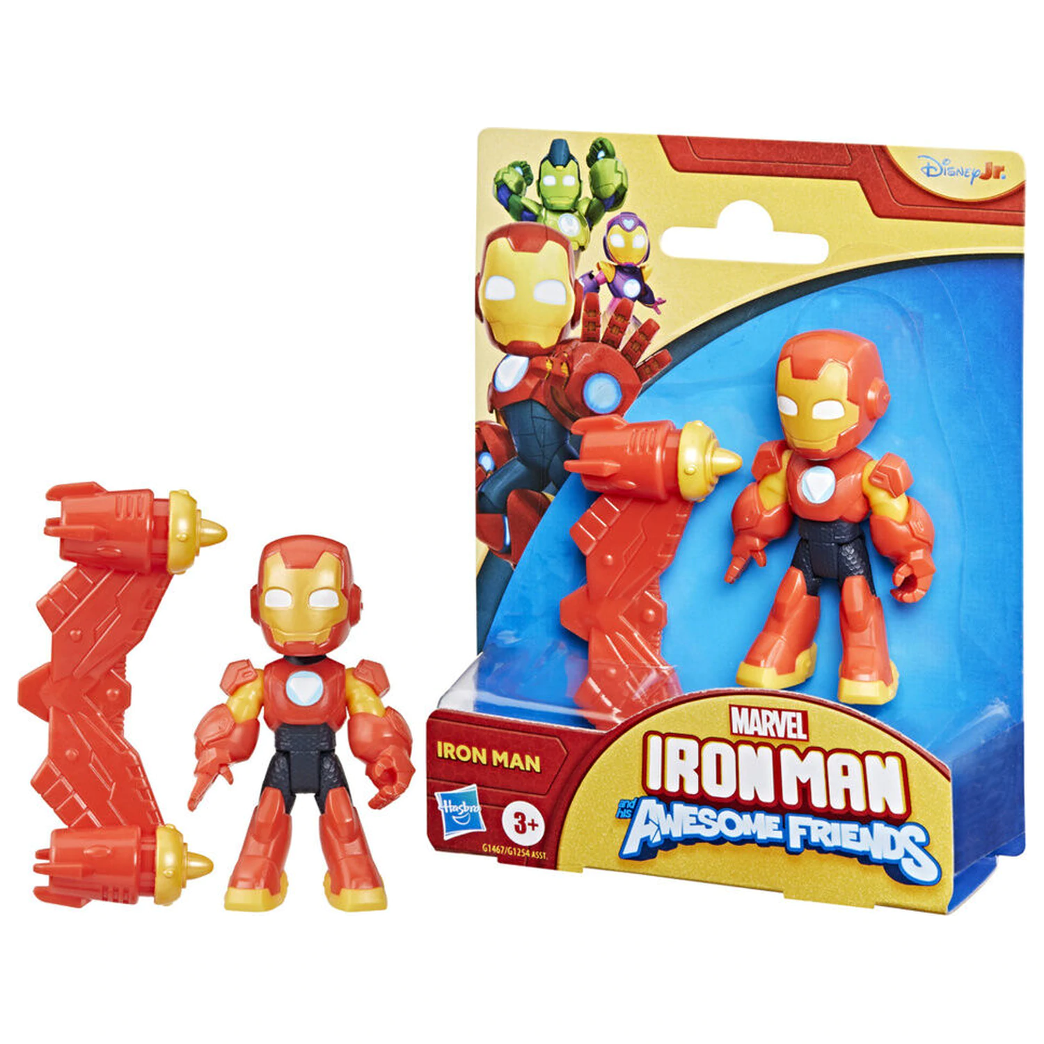 Marvel Iron Man And His Awesome Friends Iron Man figurka 7 cm fotografii produktu