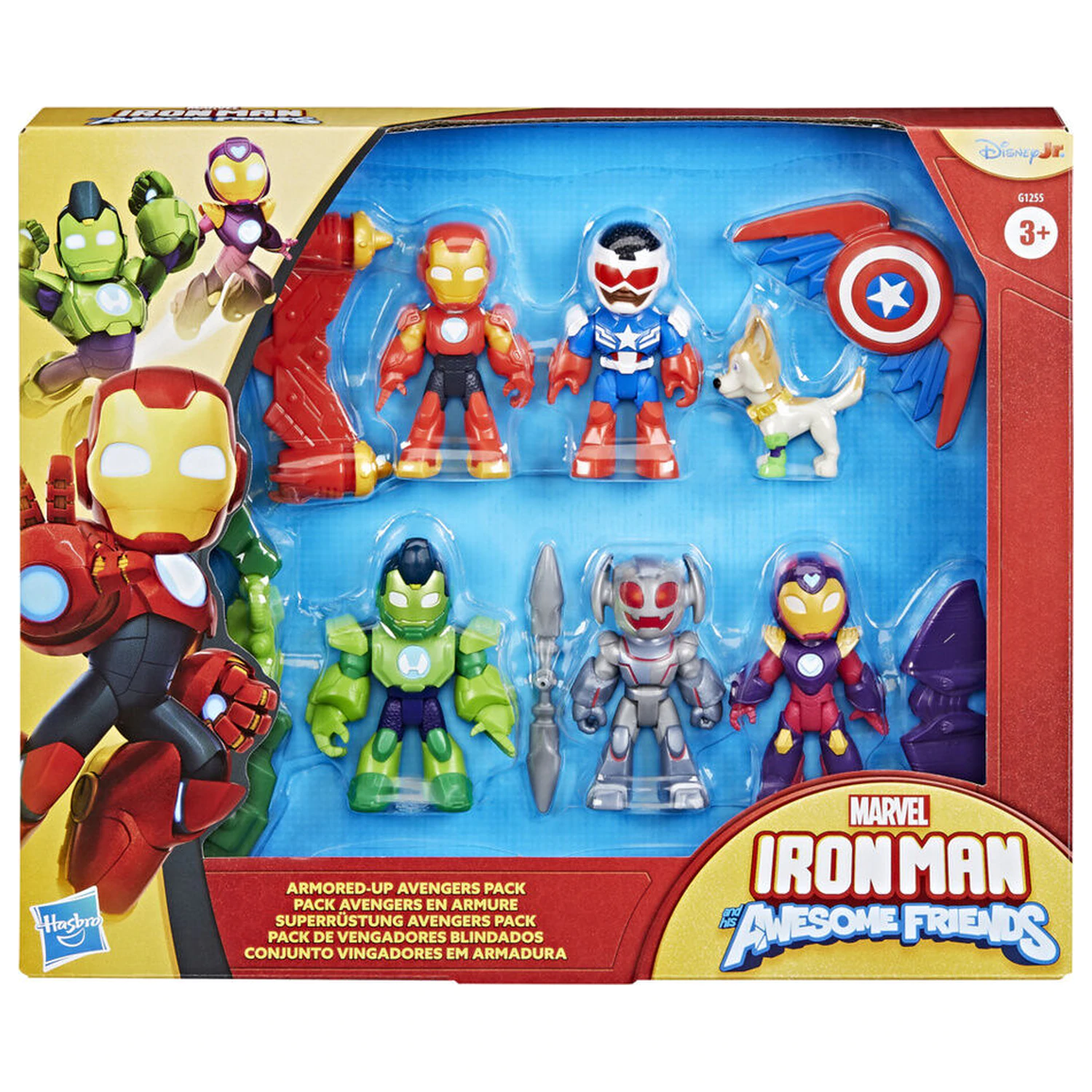 Marvel Iron Man a jeho Awesome Friends balení 6 figurek 7cm fotografii produktu