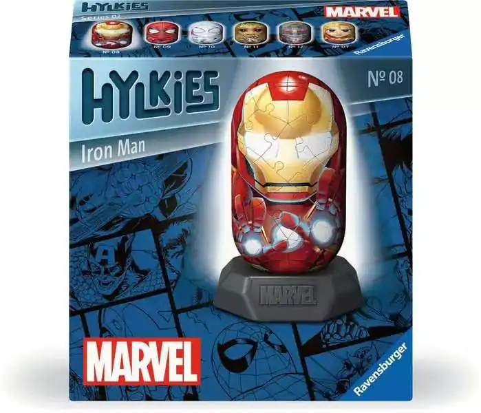 Marvel 3D Puzzle Iron Man Hylkies (54 dílků) fotografii produktu