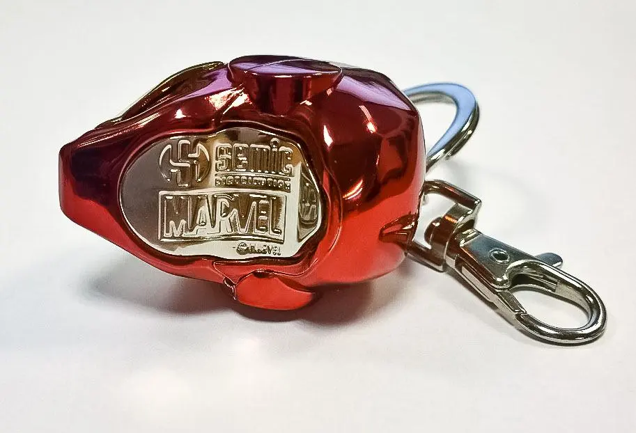 Marvel Comics kovová klíčenka Iron Man Helmet fotografii produktu
