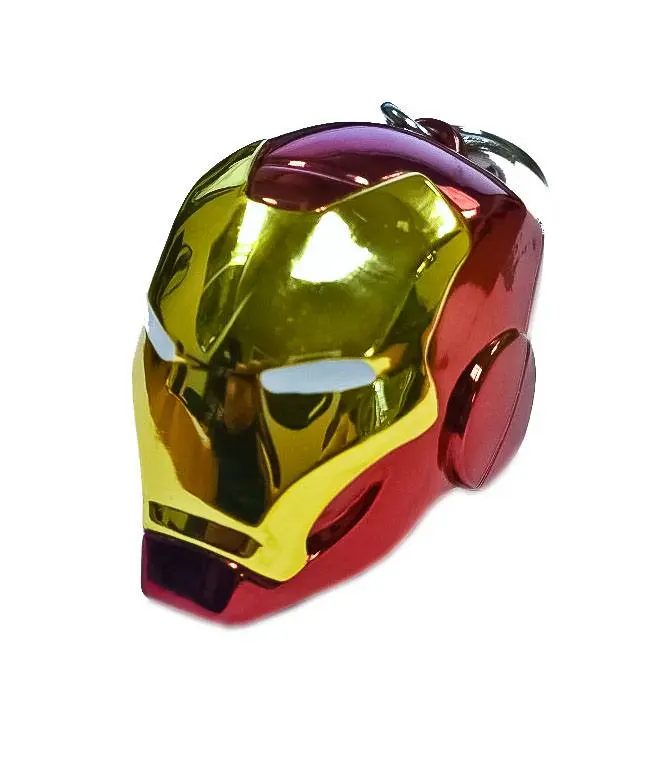 Marvel Comics kovová klíčenka Iron Man Helmet fotografii produktu