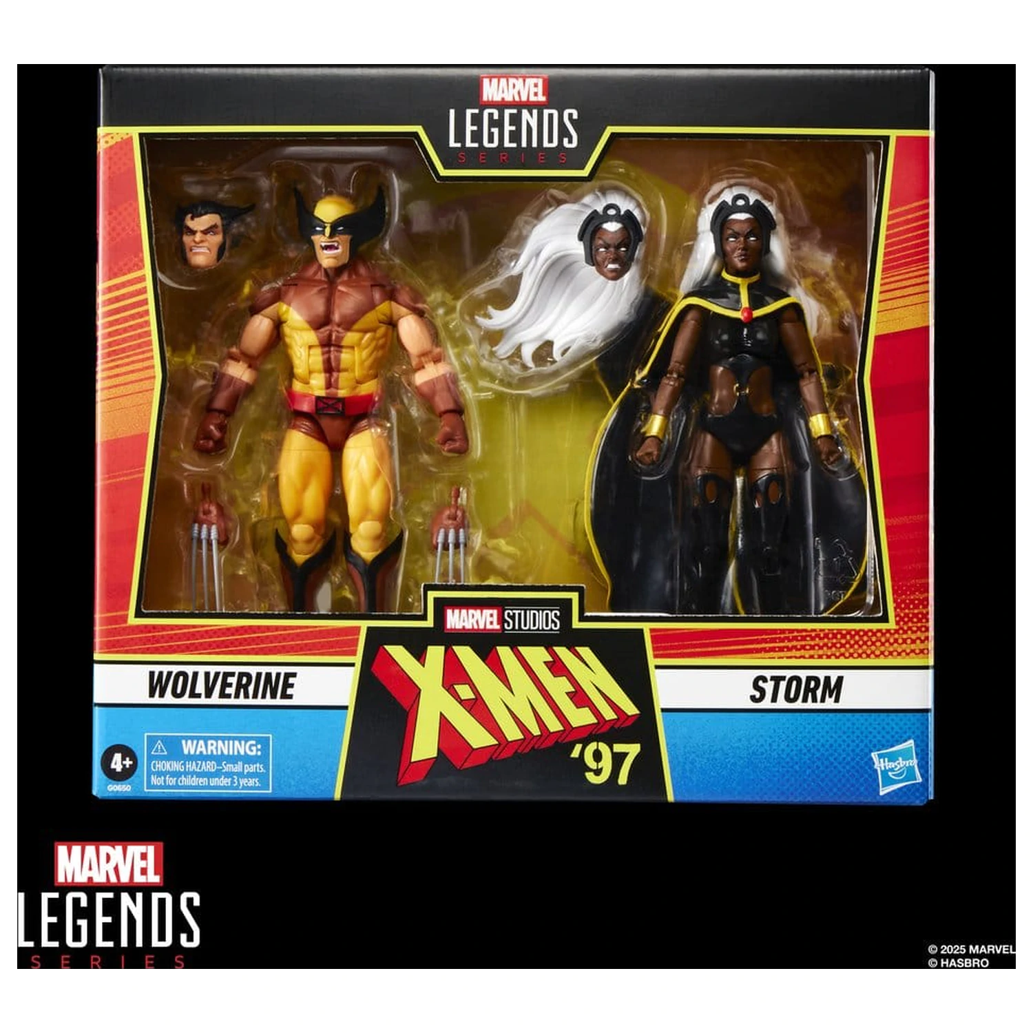 Sada 2 akčních figurek Marvel Legends Storm & Wolverine 15 cm fotografii produktu