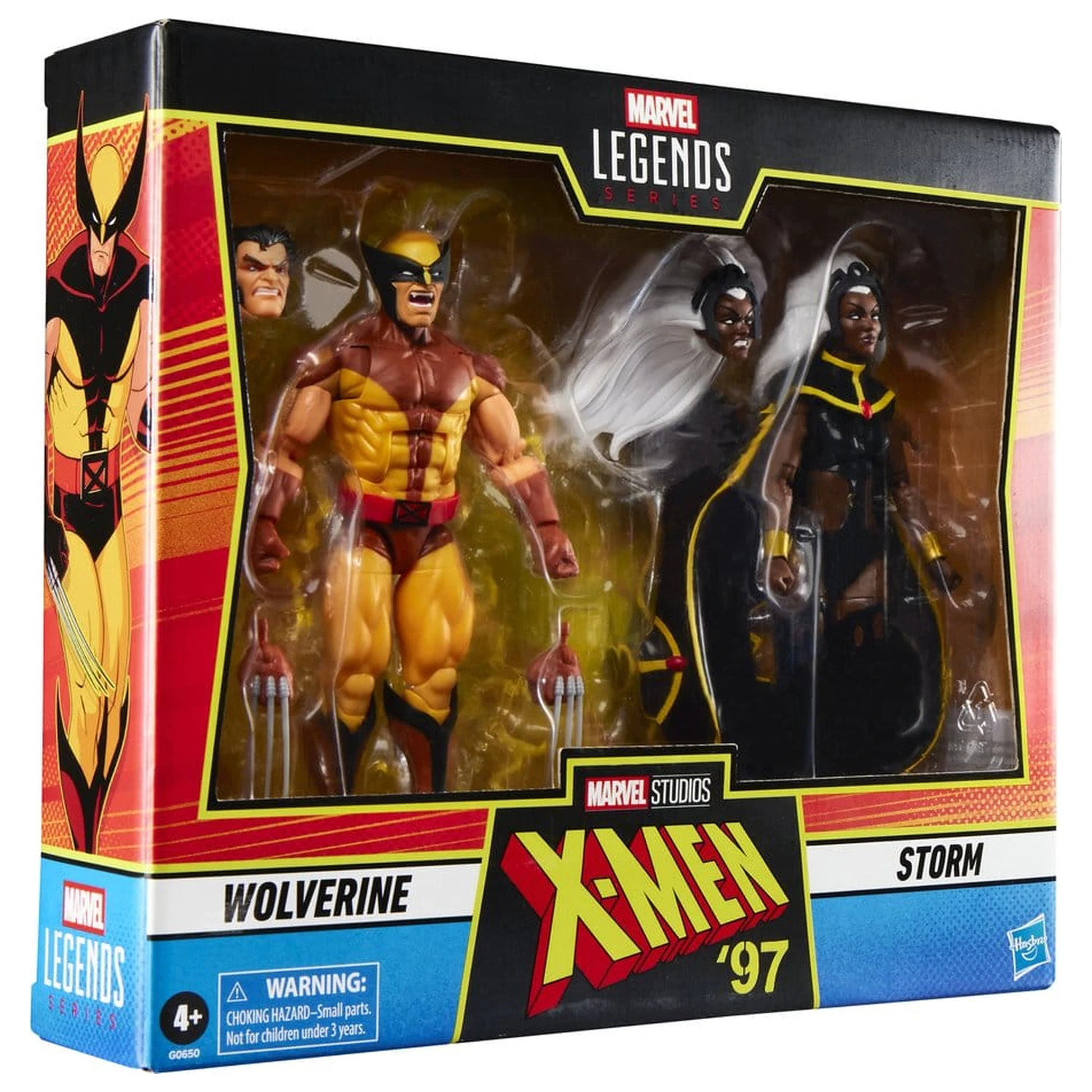 Sada 2 akčních figurek Marvel Legends Storm & Wolverine 15 cm fotografii produktu