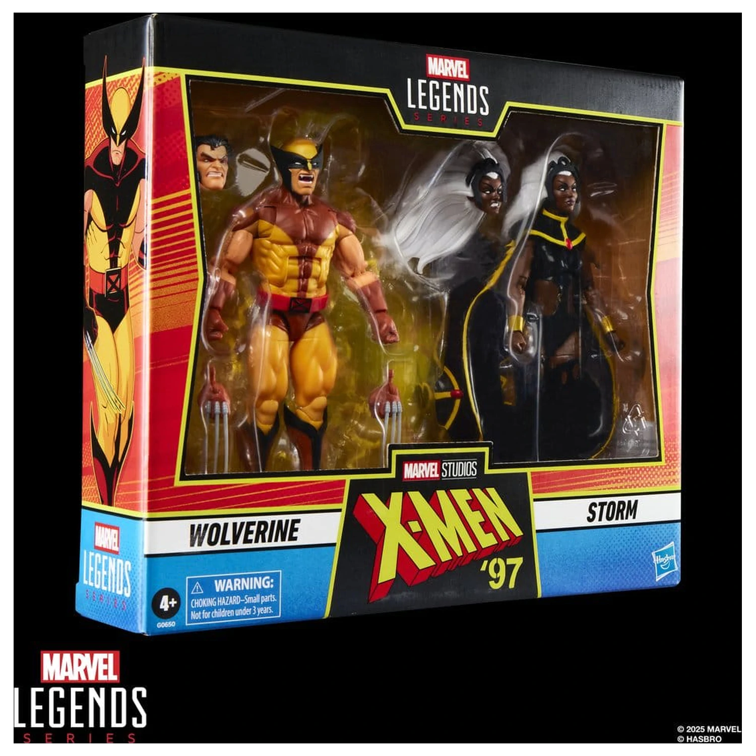 Sada 2 akčních figurek Marvel Legends Storm & Wolverine 15 cm fotografii produktu