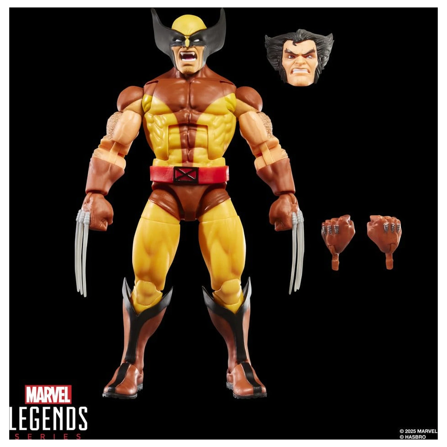 Sada 2 akčních figurek Marvel Legends Storm & Wolverine 15 cm fotografii produktu