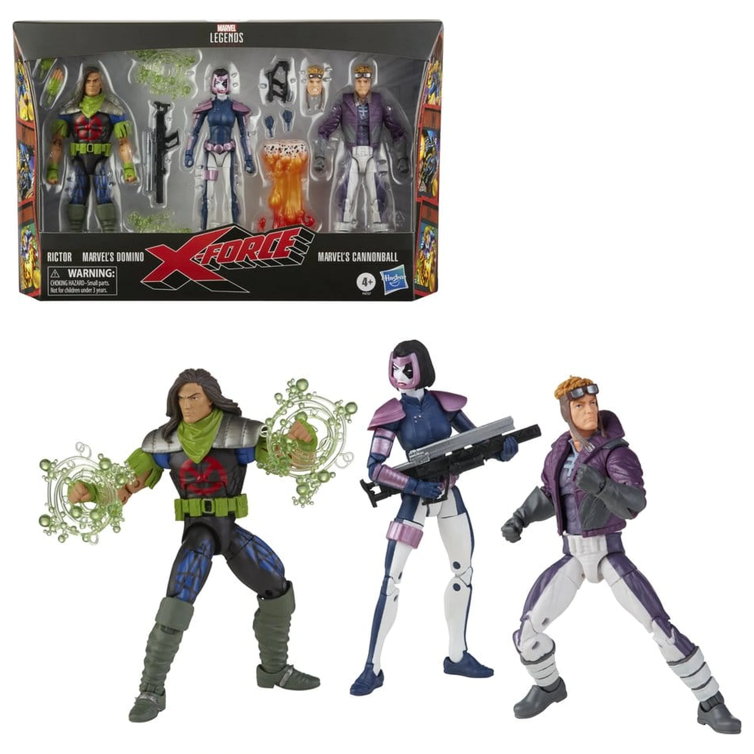 Marvel Legends Akční figurky 3-balení X-Force 15 cm fotografii produktu