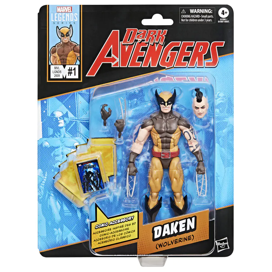 Marvel Legends Dark Avengers Daken Wolverine figurka 15 cm fotografii produktu