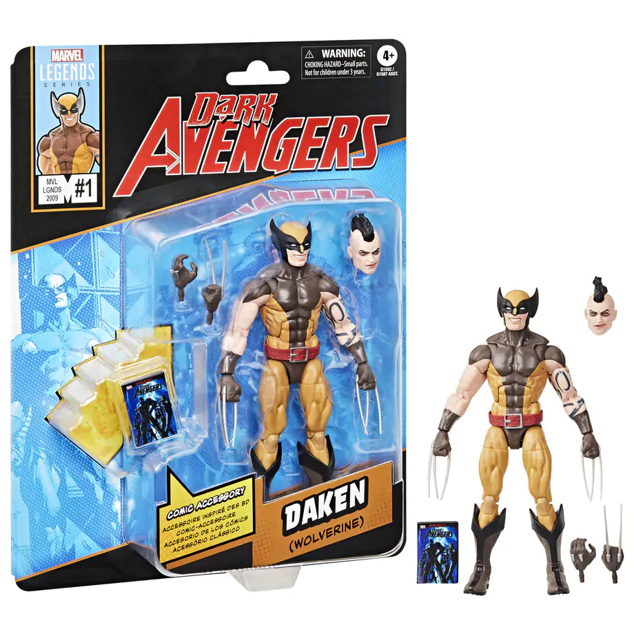 Marvel Legends Dark Avengers Daken Wolverine figurka 15 cm fotografii produktu