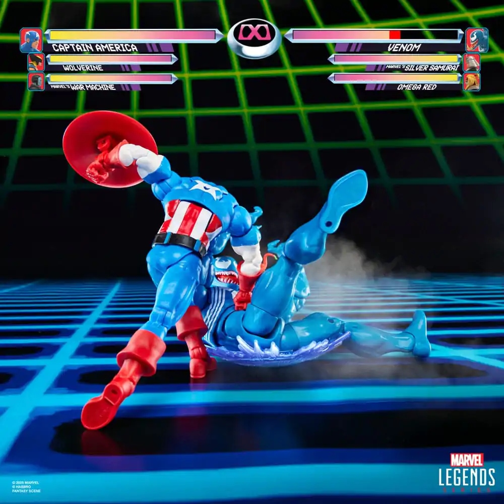 Marvel Legends Gamerverse Akční figurka 2-Pack Captain America vs. Venom 15 cm fotografii produktu