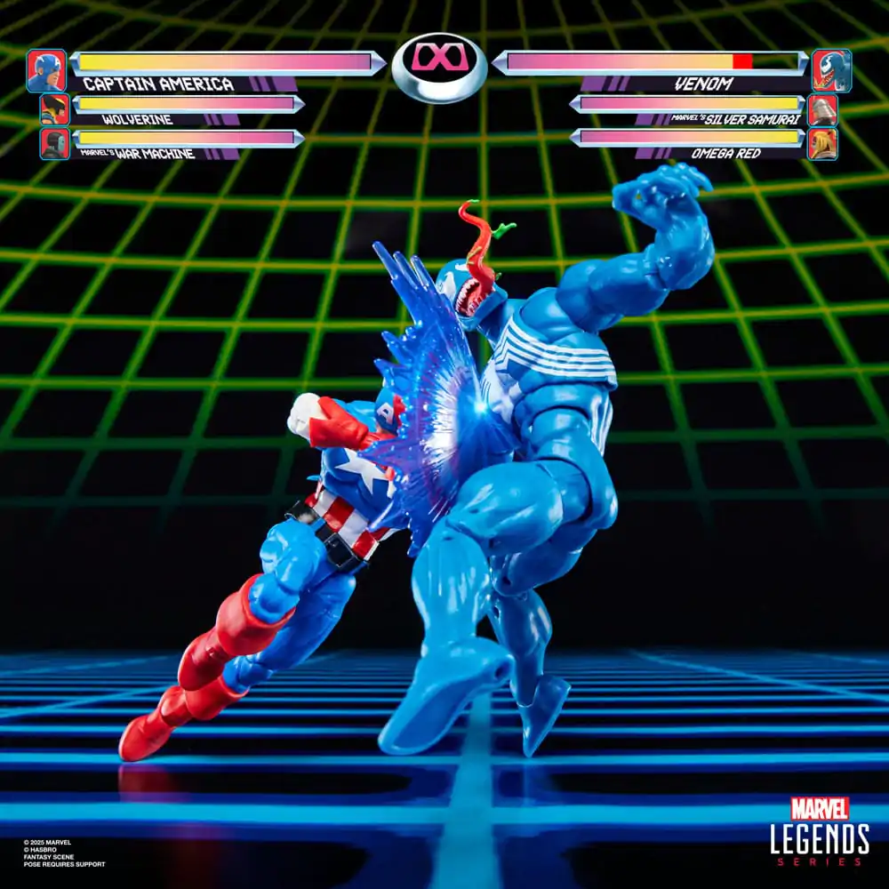 Marvel Legends Gamerverse Akční figurka 2-Pack Captain America vs. Venom 15 cm fotografii produktu