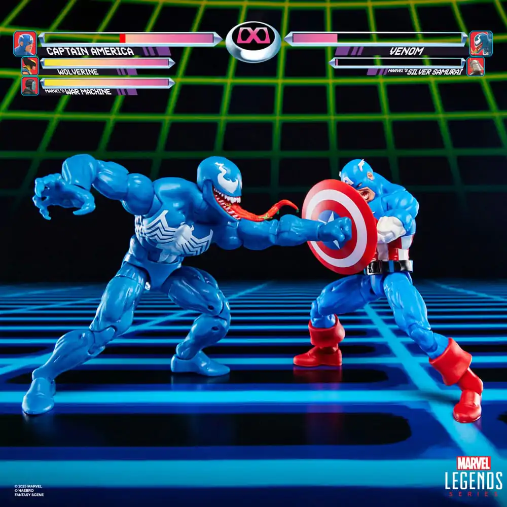 Marvel Legends Gamerverse Akční figurka 2-Pack Captain America vs. Venom 15 cm fotografii produktu