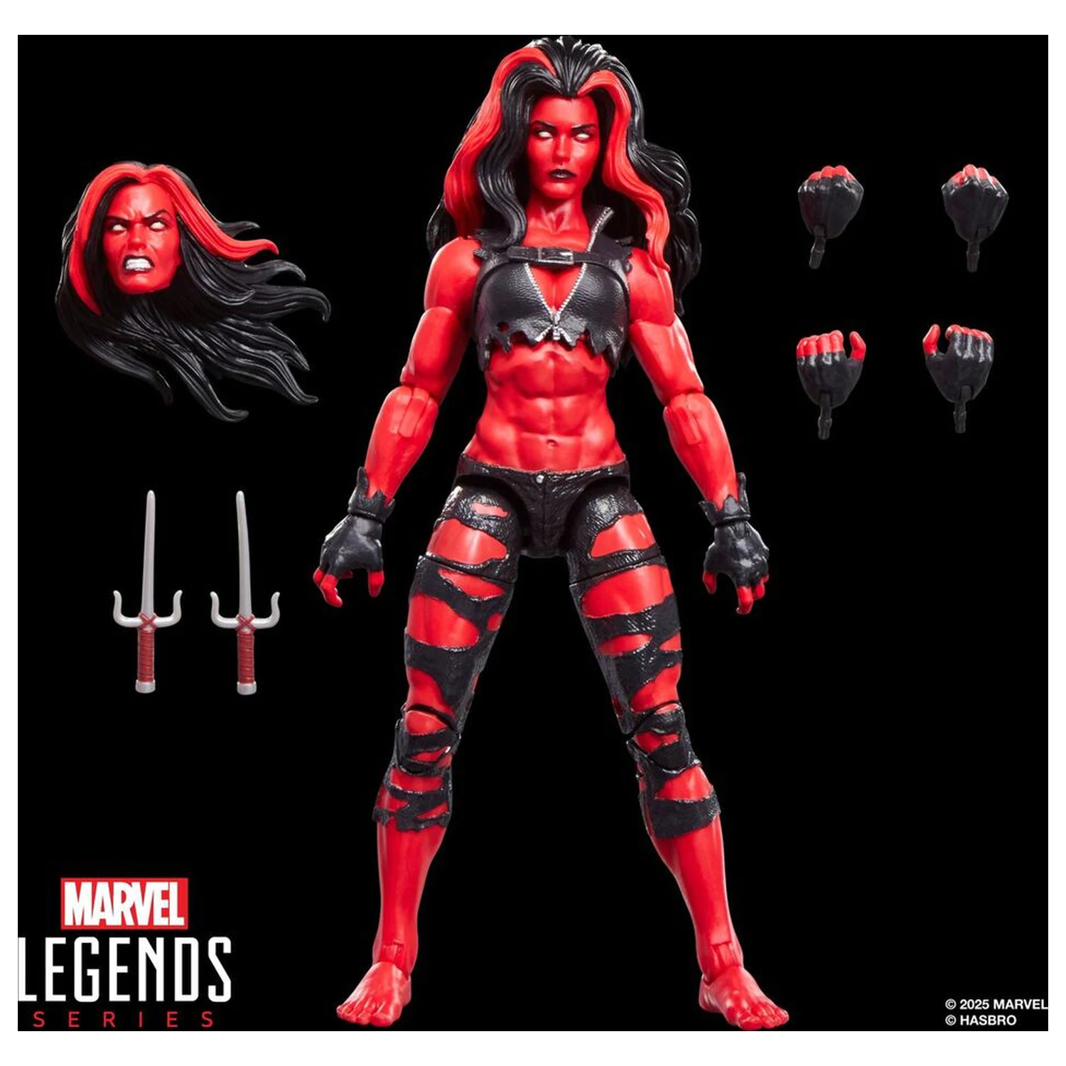 Marvel Legends Hulk She-Hulk figurka 15cm fotografii produktu